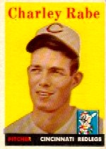 1958 Topps      376     Charley Rabe RC